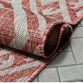 thumbnail image 7 of Well Woven Medusa Cascade Modern Tribal Red 2'7" x 9'10" Runner Indoor Outdoor Rug, 7 of 7