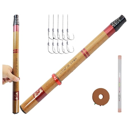 Telescopic Rod Kit Tenkara Fishing Rod Kit 20FT-Zoom Stream 4 Lengths Collapsible Fly Rods Backpacking Fishing Pole Quality Carbon Tube Creek Rods