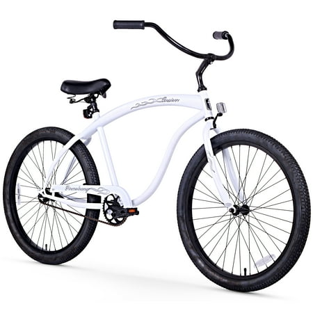 Firmstrong Bruiser , 26", Men's, Single Speed, White