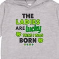 thumbnail image 3 of Inktastic The Ladies Are Lucky That I Was Born St Patricks Day Baby Boy Toddler Hoodie, 3 of 4
