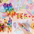 thumbnail image 3 of Libros para colorear BenLouis Sweet Mini Kids Candyland Donut x24, 3 of 7