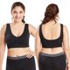 thumbnail image 3 of Sujetador deportivo transpirable de una sola capa sin aros para mujer, ropa interior deportiva de talla grande, ropa interior cómoda y transpirable para fitness, 3 of 5