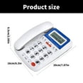 thumbnail image 5 of LIANXUE D016 Corded Telephone with Display, Home Office Landline Phone Large Buttons, 5 of 10