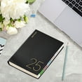 thumbnail image 6 of CheAAlet 2025 Weekly Planner Notebook, Hardcover Calendar with Monthly Tab and 80gsm Paper, Daily Office Organizer for 2025 Black, 6 of 9