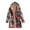 Green, variant on WREESH Womens Oversized Hoodies Trendy Ethnic Style Print Jacket Faux Furry Fleece Lined Warm Coats Fall Winter Casual Open Front Long Coats Blue