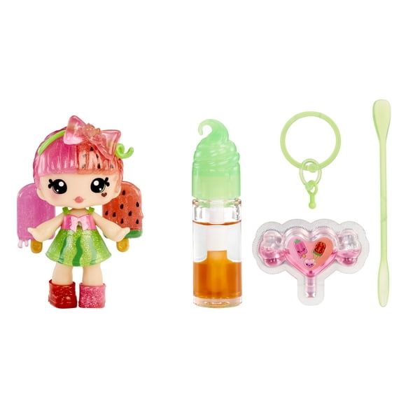 Brillo de labios Doll Yummiland Poppy Melonberry con brillo de labios DIY