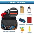thumbnail image 5 of Starry Dinosaur Cute Printed Backpack with Adjustable Shoulder Strap, Large Capacity, Lightweight, 5 of 6