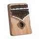 thumbnail image 1 of Instrumento Musical Portátil Mbira Dedo Piano Pulgar 17 Regalos Clave (caqui), 1 of 9