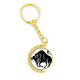 thumbnail image 1 of La constelación de Tauro Signo del Zodiaco Anillo de oro de metal llavero llavero, 1 of 3