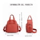 thumbnail image 2 of "Bolso De Moda Impermeable Para Mujer Con Carga Usb Portátil Rosa ", 2 of 4