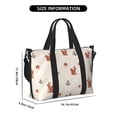 thumbnail image 2 of Rocae Cute Squirrel for Travel Shoulder Bag Top Handle Handbag with Yoga Mat Buckle for Gym, Work, Travel, 2 of 7
