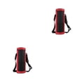 thumbnail image 1 of Toystoory Enfriador de botellas de agua, bolsa térmica con correa ajustable, tela Oxford portátil, bolsa impermeable, bolsas de refrigeración Rojo 2piezas, 1 of 6