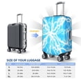 thumbnail image 4 of Fuzoiu Light blue flash Print Suitcase Cover,Washable Luggage Covers for Suitcase,Elastic Luggage Protector Cover,Scratch Resistant Travel Suitcase Covers-Large, 4 of 7