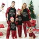 thumbnail image 2 of Pijamas familiares a juego de Navidad, Conjunto de pijama negro luminoso, miembro orgulloso de la lista traviesa, 2023, 2 of 3