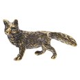 thumbnail image 1 of MasteelfCA Figurine d'Animal de Bureau Mini Style Rétro en Laiton (Doré), 1 of 8