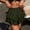 *Army Green, variant on Women's High Waist Tiered Ruffle A Line Mini Skirt,Casual Summer Flowy Skirt Khaki,Women's Plus XXL