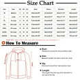 thumbnail image 3 of YLSDY Men's Reflective Hooded Casual Jacket Zipper Long Sleeve Dance Coat Night Exercise Fluorescent Outwear Outdoor Activewear White L, 3 of 9