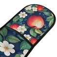 thumbnail image 4 of Yayeee Double Oven Mitt Kitchen Heat Resistant Baking 35" x7" Quilted Glove, Blue Apple Pattern, 4 of 6
