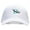 White, variant on Soccer Defender Embroidered Solid Cotton Prostyle Twill Mesh Cap - Khaki OSFM