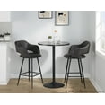 thumbnail image 3 of LumiSource Margarite 26" Fixed-Height Counter Stool - Set of 2, 3 of 6