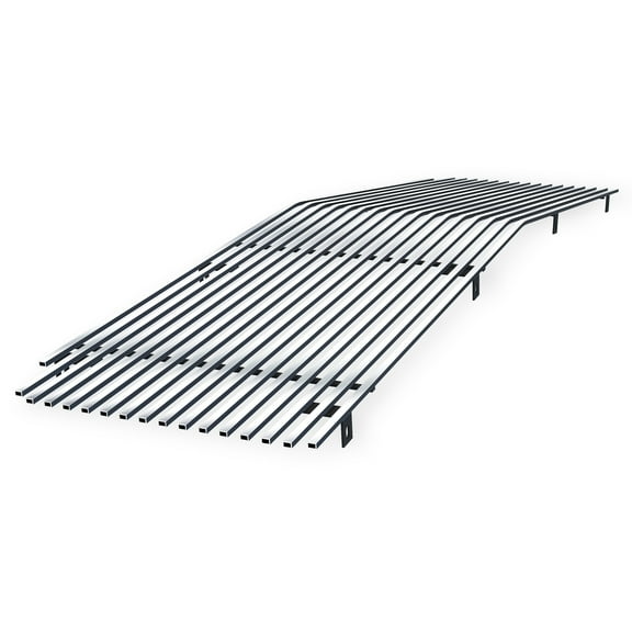 APS Compatible with Chevy Silverado 2500HD 3500HD 2015-2019 Main Upper Chrome Billet Front Grill Grille Insert C86333A