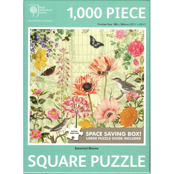 Otter House 1000 Piece Puzzle - Botanical Blooms