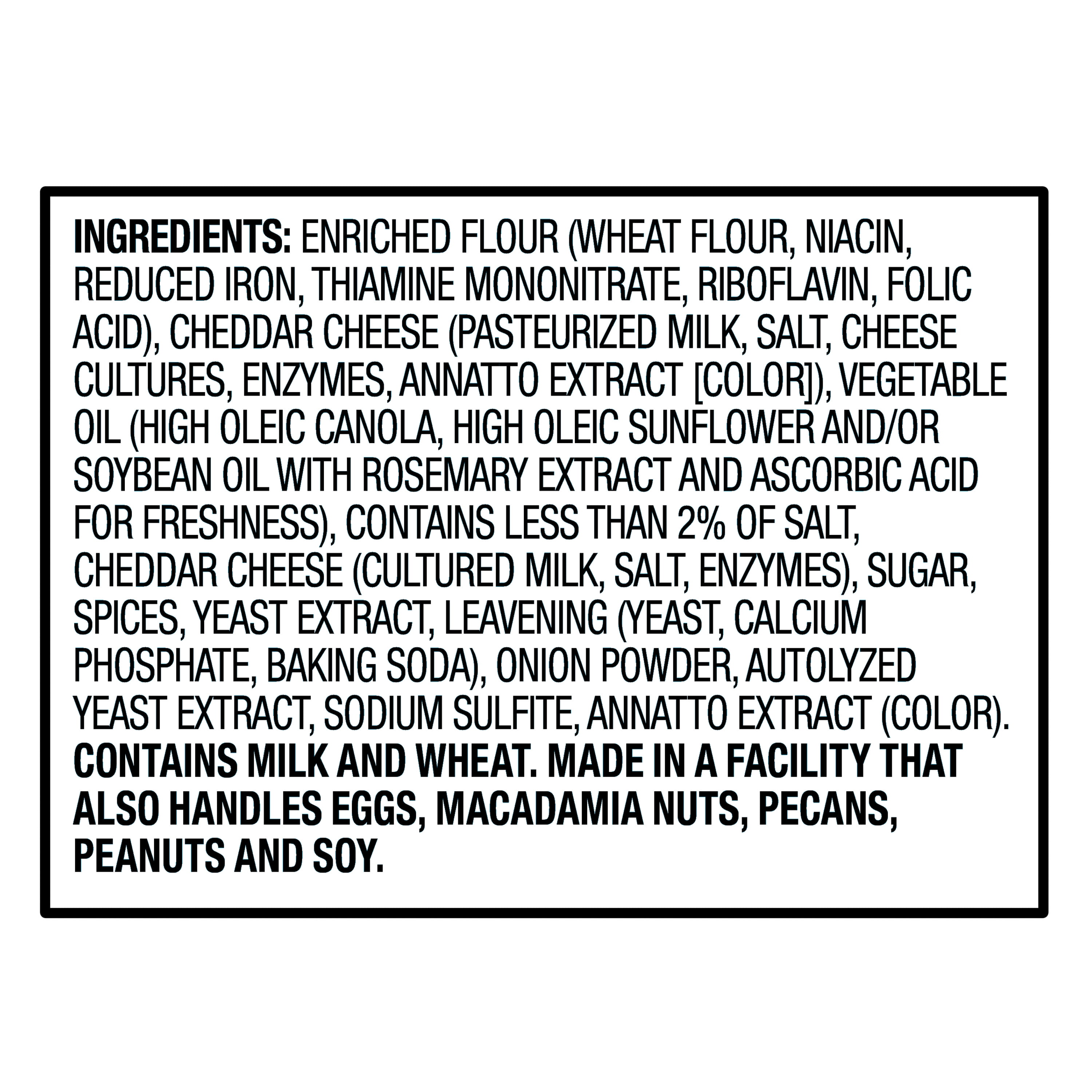 Great Value Baked Cheddar Cheese Penguin Crackers, 1 oz, 10 Count