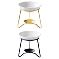 thumbnail image 1 of 2- Metal Essential Oil Burner Tealight Holder Burner for Bedroom 50ML Sunnimix none, 1 of 7