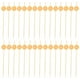 thumbnail image 1 of 100 palillos de bambú para cócteles, desechables, para comida, delicados palitos de fruta para fiestas., 1 of 7