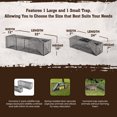 thumbnail image 4 of Rugged Ranch CatchMor Live Animal Multi Catch 2 Pack Trap, 1 Large, 1 Small, 4 of 10