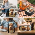 thumbnail image 7 of HUIACONG Sunflower Highland Cow Backpack and Lunch Box Set, 17 Inch Cute Kids School Bag, Spacious for School Supplies & Snacks, 7 of 7