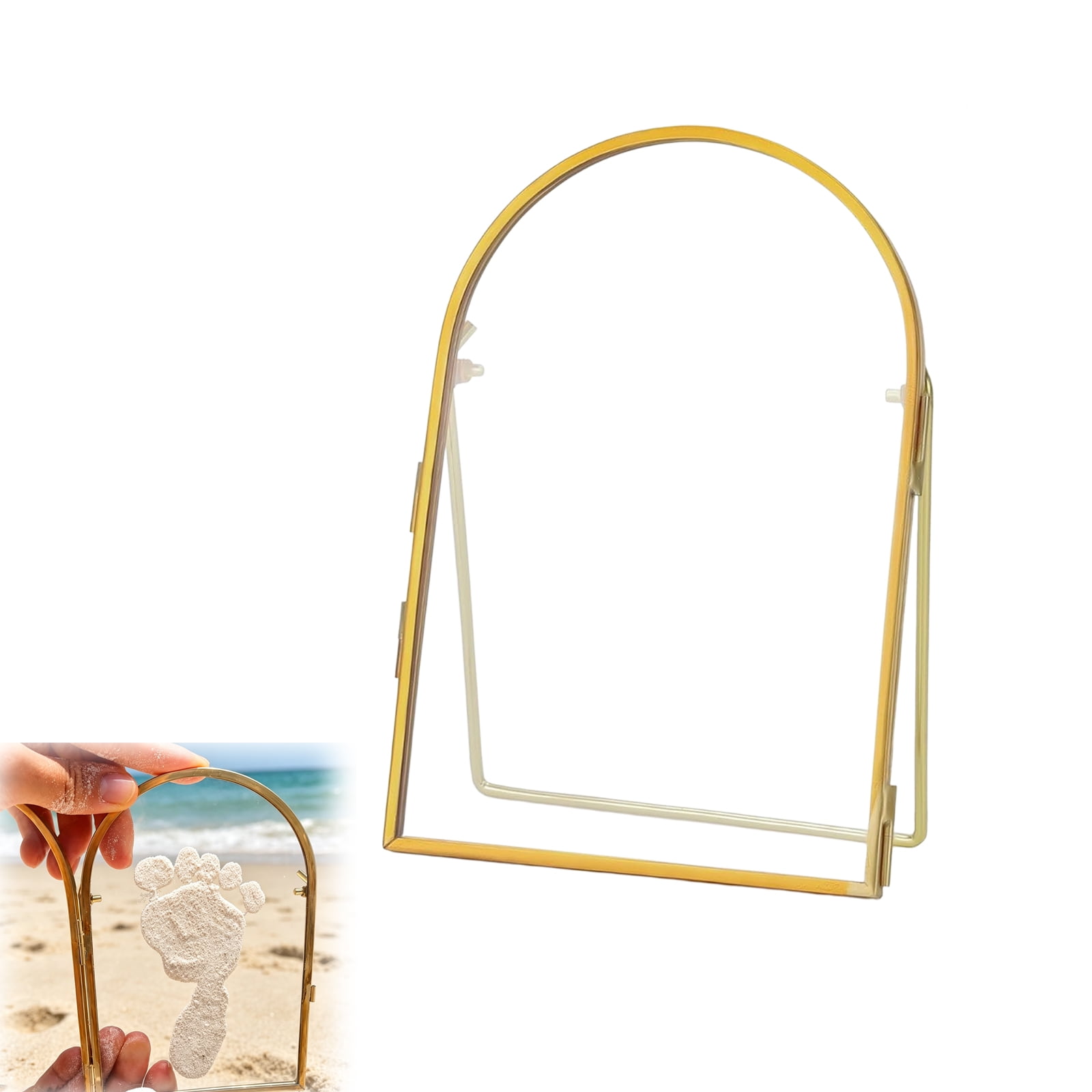Diys Keepsakes Frame Floating Picture Frames for Pressed Flowers Diys Baby Hand and Footprint Kits Tabletop Display