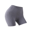 thumbnail image 1 of Pantalones Cortos De Yoga Para Mujer Pantalones Cortos De Entrenamiento De Cintura Alta Para Entrenamiento De Gimnasio En Casa L XL Gris Claro Sunnimix pantalones cortos de yoga, 1 of 8