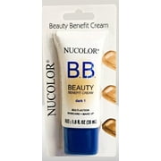 Nucolor B.B. Beauty Benefit Cream (Dark 1) 1.0 fl oz