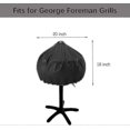 thumbnail image 4 of Grill Cover For George Foreman, Twopone Electric Bbq Grill Cover Round Grill Cover, Indoor Outdoor Waterproof, 20x18 Inch Tw, 4 of 5