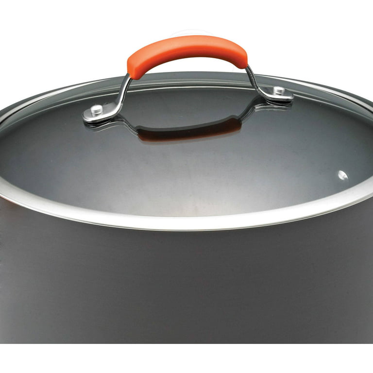Cooks Standard 3-Quart Hard Anodized Nonstick Saucepan with Lid,  Black,NC-00342