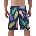 thumbnail image 3 of NICKSUN Men's Swim Trunks, Cute Print Quick Dry Summer Board Beach Shorts with Mesh Lining and Pockets, 3 of 6