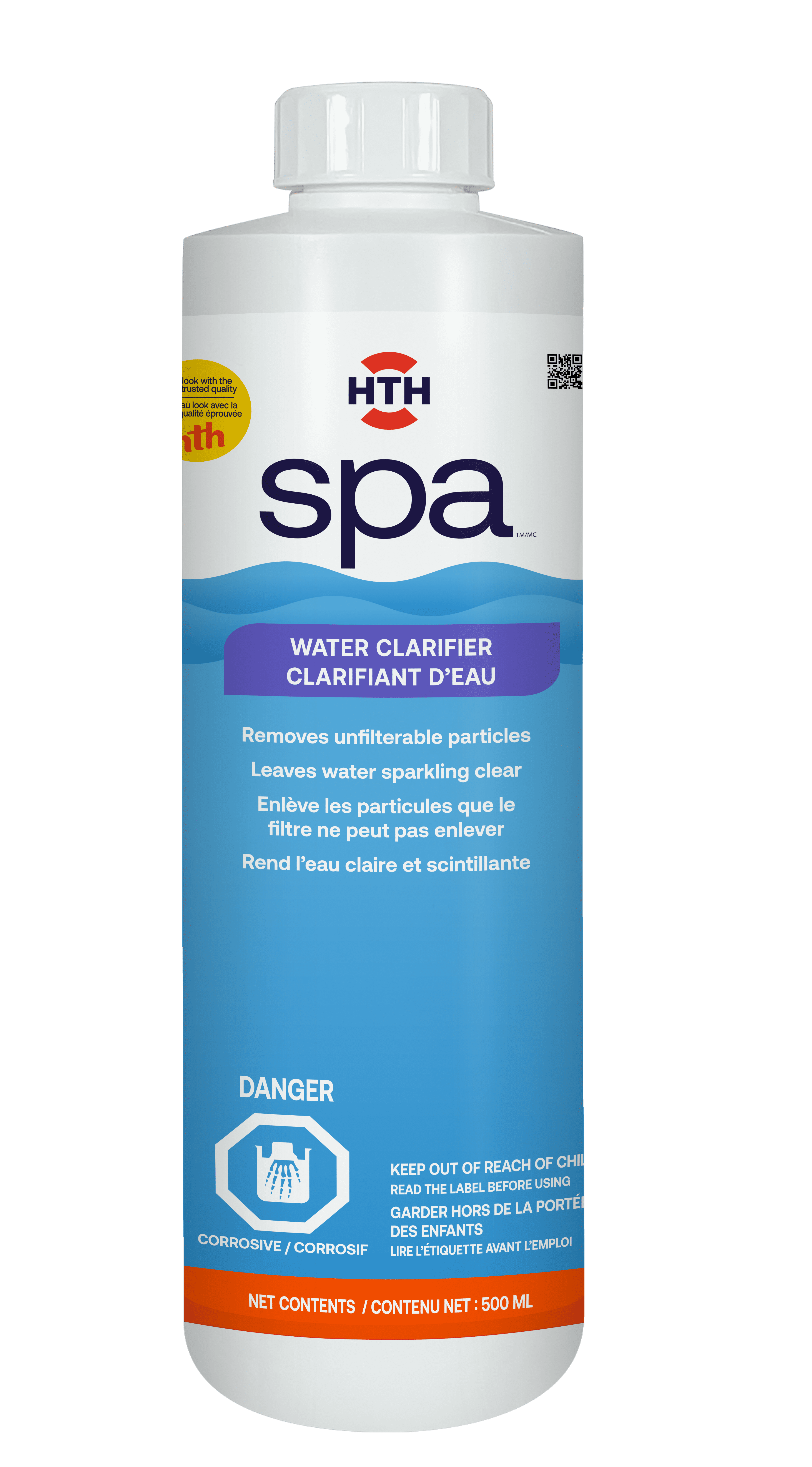 hth Spa Water Clarifier, 500 mL