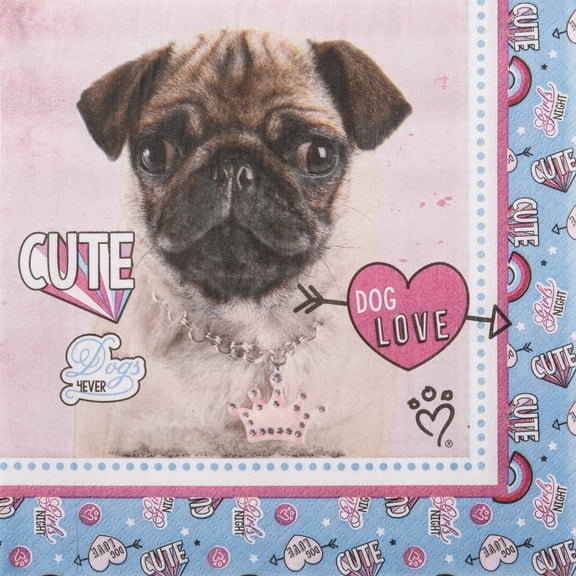 Rachael Hale Party Supplies Dog Love Lunch Napkins (20)