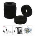 thumbnail image 3 of EeaseCA 6 Rolls Hook and Loop Cable Straps Cable Rope Wrap Belts Adhesive Straps (Black), 3 of 8