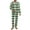 Abstract Geometry Green, variant on SCRAWLGOD Pickled Cucumber Green 2 PCS Men Pajamas Set Long Sleeve Notch Collar Button-Down Pajamas with Pockets Lightweight & Cozy Sleepwear Wrinkle-Free Loungewear, 3XL