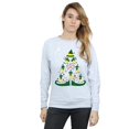 thumbnail image 2 of Elf Womens Christmas Tree Sweatshirt, 2 of 5