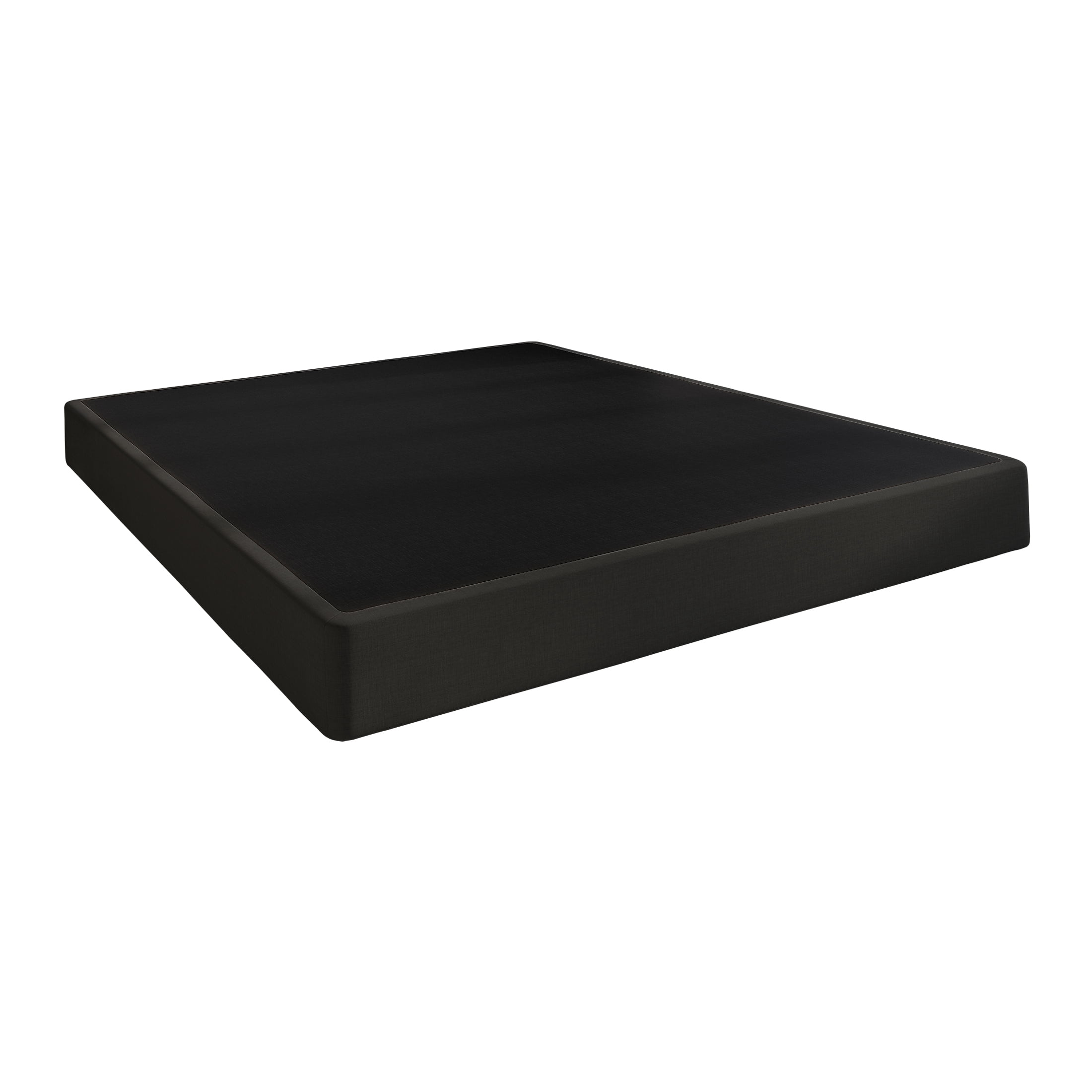 Castle Place 5" Full Size Metal Box Spring in Black Linen