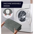 thumbnail image 6 of Geniani Electric Heating Pad for Back Pain Relief, Heat Pad with 6 Heat Settings & 4 Timer Presets, Auto Shut Off, Machine Washable, Ultra Soft Hot Pad, (12"x24", Navy Gray), 6 of 7