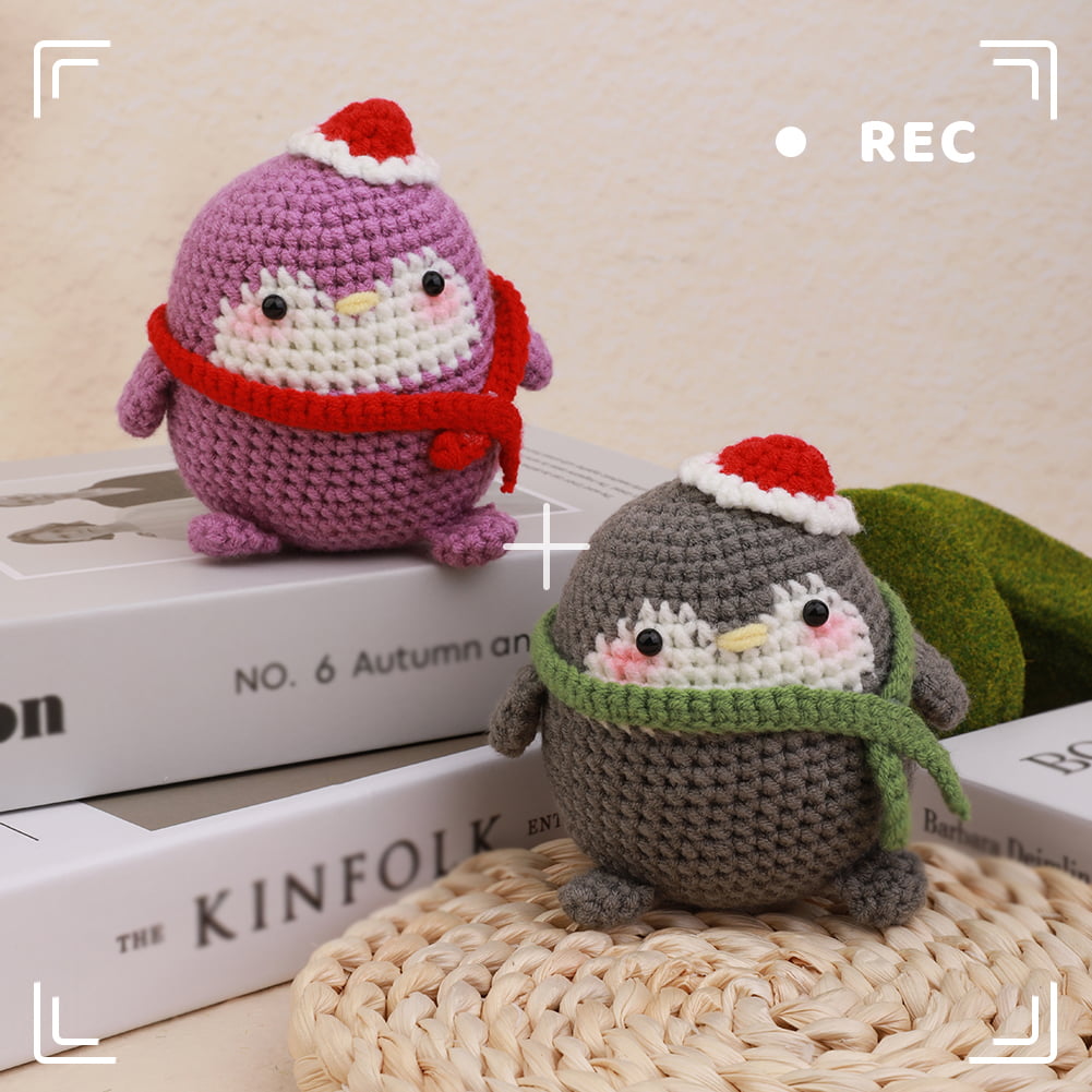 Aewerpec Crochet Kit for Beginners 3 Piece Set,Crochet Kit, Beginner  Crochet Kit for Adults Kids,Crochet Animal Kit,Can Make 3 Kinds of  Animals（Penguin,Dinosaur,Owl） - Yahoo Shopping
