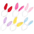 thumbnail image 2 of a refined and engaging product description for your plush bunny ears headband:\n\n \n\n**6pcs Plush Bunny Ears Headband – Adorable Rabbit Ear Hair Hoops, 2 of 4