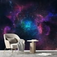 thumbnail image 3 of Idea4wall 7pcs Galaxy Eclipse Astronomy & Space Stick Wallpaper Removable Wall Murals Large Wall Stickers for Home Decoration, 96"x168", 3 of 5