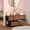 Rust, variant on 5 Drawers Fabric Dresser, Nightstand With Wide Chest Of Drawers,Storage Tower Storage Dresser Closet For Living Room, Bedroom, Hallway, Black