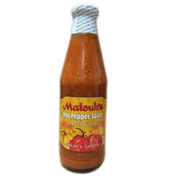 MATOUK'S HOT PEPPER SAUCE 26 FL OZ (750 ML)
