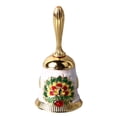 thumbnail image 2 of Retro Style Call Bell, Alloy Material Hand Bell With Rounded Handle, Clear Sound For Training Pets, Waking Families, Signaling Students, 2 of 8